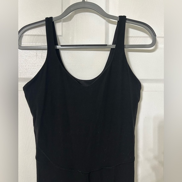 Black Full-Length Ribbed Bodysuit by lululemon Align Bodysuit 25" - Picture 6 of 11